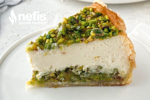 Kaydedilme Rekoru Kıran Baklava Cheesecake (Şerbetli)