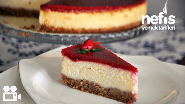 Frambuazlı Cheesecake Nasıl Yapılır?
